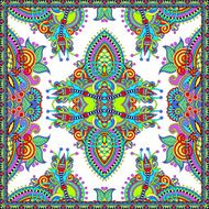 Traditional ornamental floral paisley bandanna N34