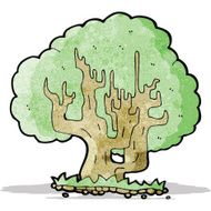 Cartoon Tree N66