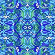 Vector Ornament of seamless Pattern