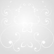 Vector Elegant background with lace ornament N63