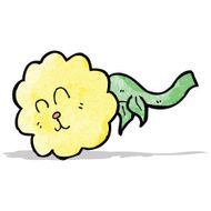 flower dandelion cartoon character N2