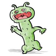 cartoon weird monster N2