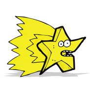cartoon shooting star N4