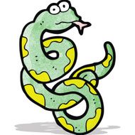Cartoon Snake N51