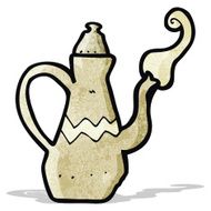 Cartoon Coffee Pot N15