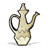 Cartoon Coffee Pot N16