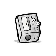 Cartoon Pencil Sharpener N4