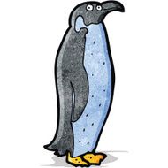 Cartoon penguin N8