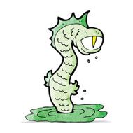 Cartoon Swamp Monster N2