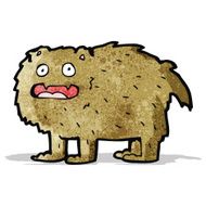cartoon hairy beast N2