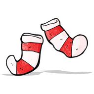 cartoon stripy socks N2