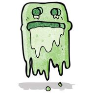 cartoon slimy ghost N3