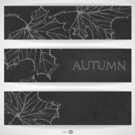 Hand Drawn Autumn Background N5