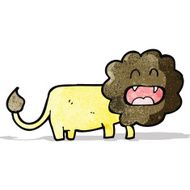Funny Cartoon Lion N7