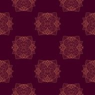 Seamless pattern with lace