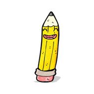 Pencil Cartoon Character N9
