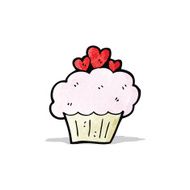 cartoon cupcake N15