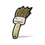 cartoon paint brush N5