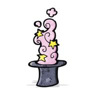 magic top hat cartoon