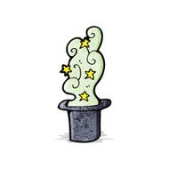 magic top hat cartoon N2