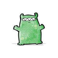Cartoon monster N8