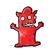 Cartoon monster N11