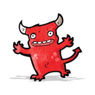 Cartoon monster N12