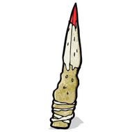 cartoon vampire stake