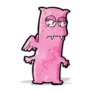 cartoon little magical creature