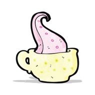 teacup tentacle cartoon