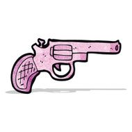 cartoon pink pistol