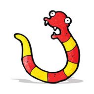funny cartoon snake N4