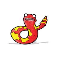 funny cartoon snake N10