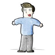 cartoon happy man N6