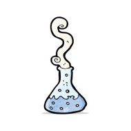 bubbling chemicals cartoon