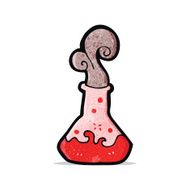 bubbling chemicals cartoon N2