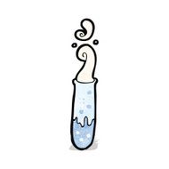 bubbling chemicals cartoon N3