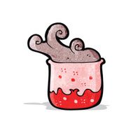 bubbling chemicals cartoon N4