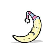 Cartoon Sleeping Moon N7
