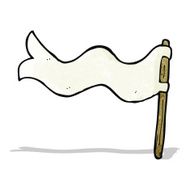 cartoon waving flag N6