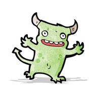 funny little monster cartoon N13