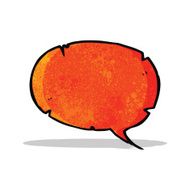 cartoon comic book speech bubble