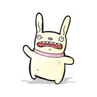 Funny cartoon rabbit N3