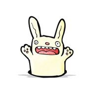 Funny cartoon rabbit N5