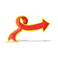 cartoon glowing arrow N5