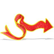 cartoon glowing arrow N6