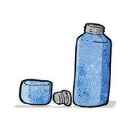 cartoon vacuum flask