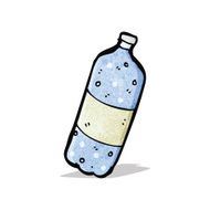 Cartoon Water Bottle N26