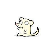 cartoon little mouse