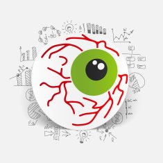 Drawing business formulas eye N4